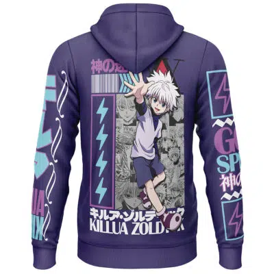 Killua Zoldyck V2 Hunter x Hunter Streetwear Lightweight Hoodie