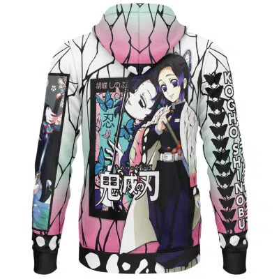 Kocho Shinobu Haori Demon Slayer Streetwear Lightweight Hoodie