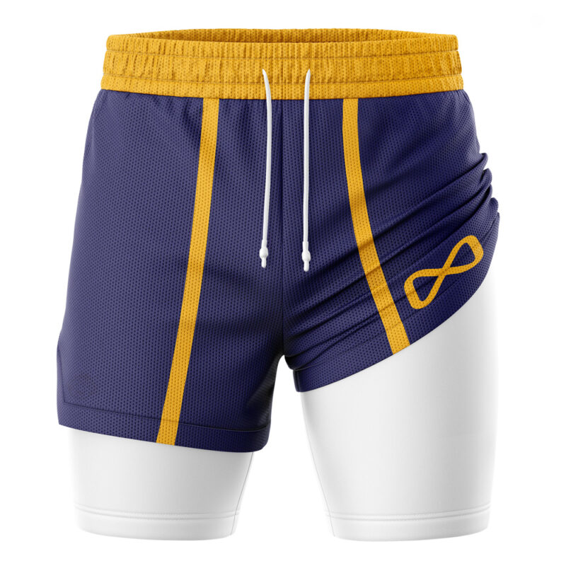 Kurapika Hunter X Hunter 2-in-1 Performance Shorts - Image 2