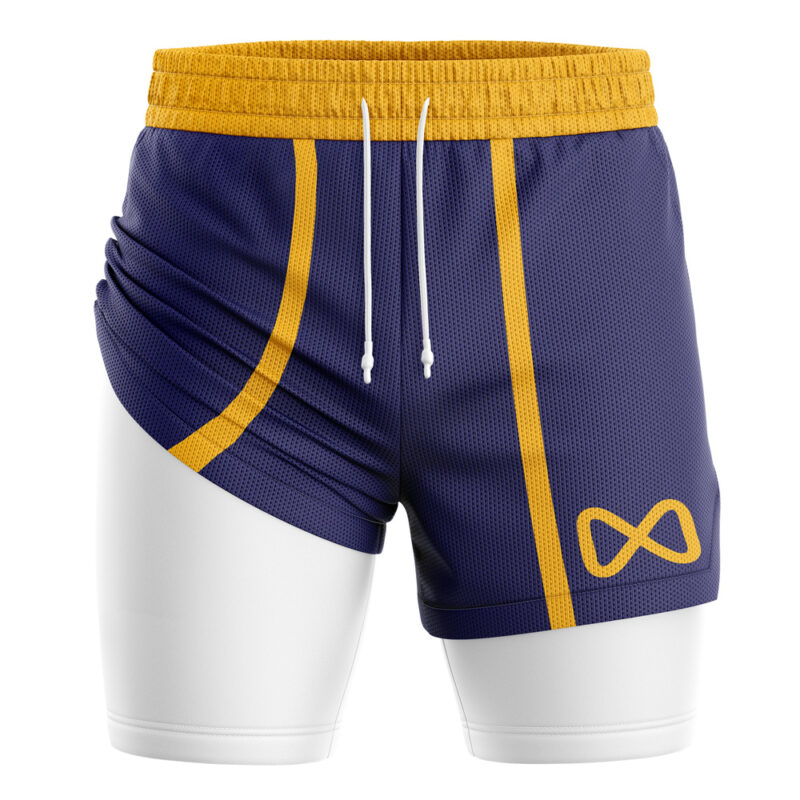 Kurapika Hunter X Hunter 2-in-1 Performance Shorts - Image 3