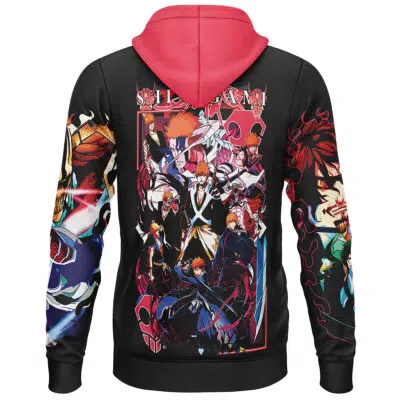 Kurosaki Ichigo V4 Bleach Streetwear Lightweight Hoodie