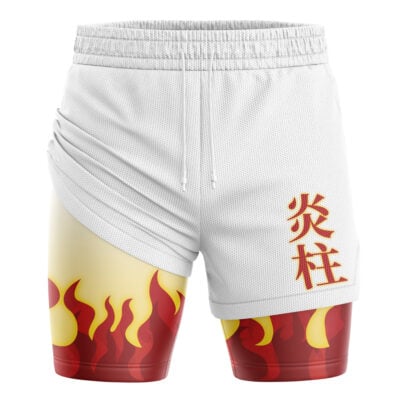 Kyojuro Rengoku V2 2-in-1 Performance Shorts
