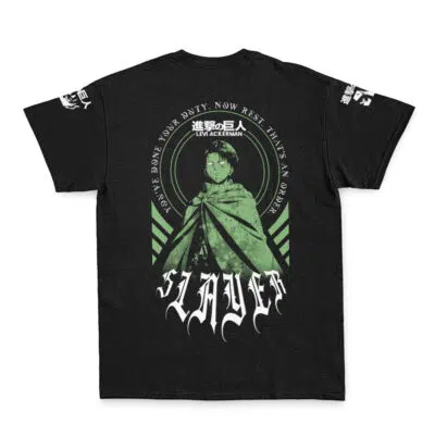 Levi Ackerman Slayer Attack On Titan Streetwear T-Shirt