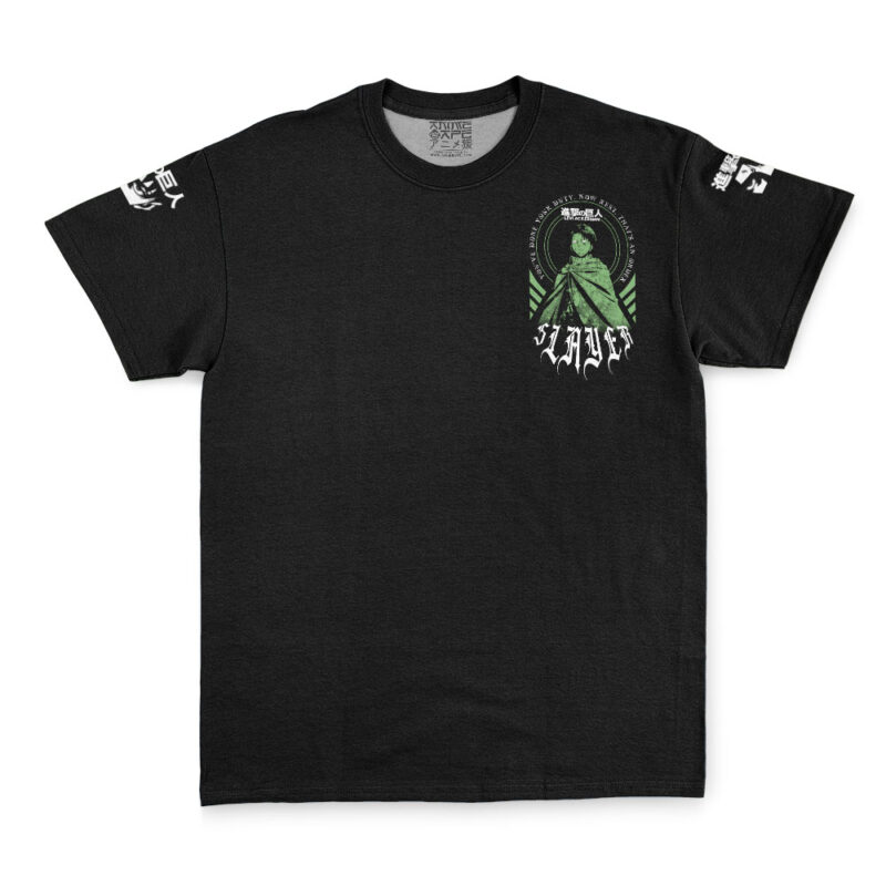 Levi Ackerman Slayer Attack On Titan Streetwear T-Shirt - Image 4