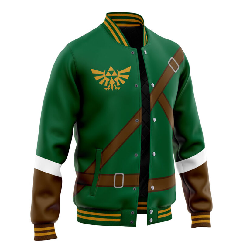 Link The Legend of Zelda Varsity Jacket - Image 2