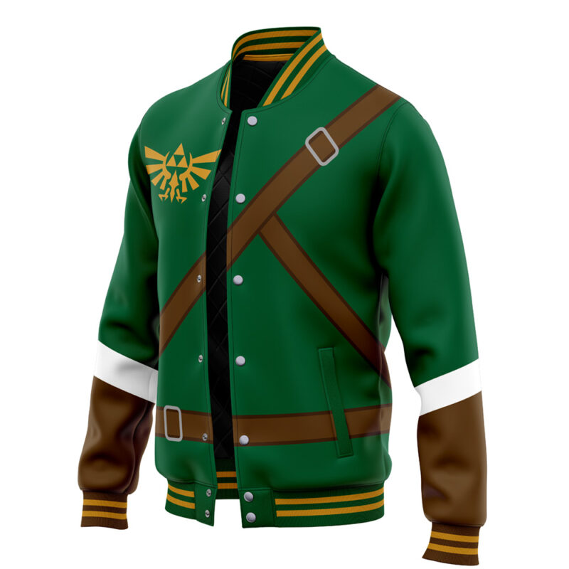 Link The Legend of Zelda Varsity Jacket - Image 3