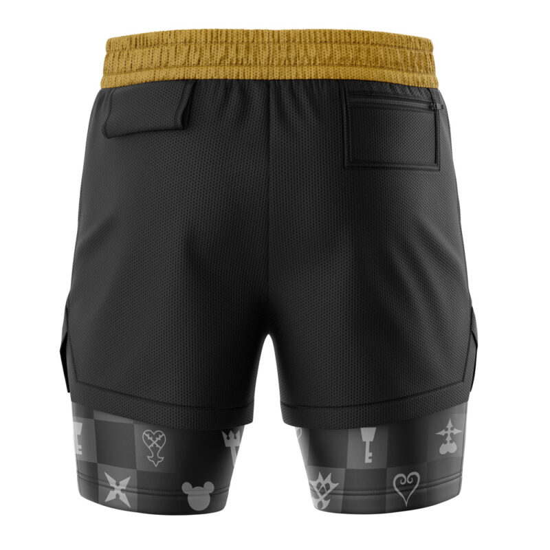 Magic Pattern Kingdom Hearts 2-in-1 Performance Shorts - Image 4