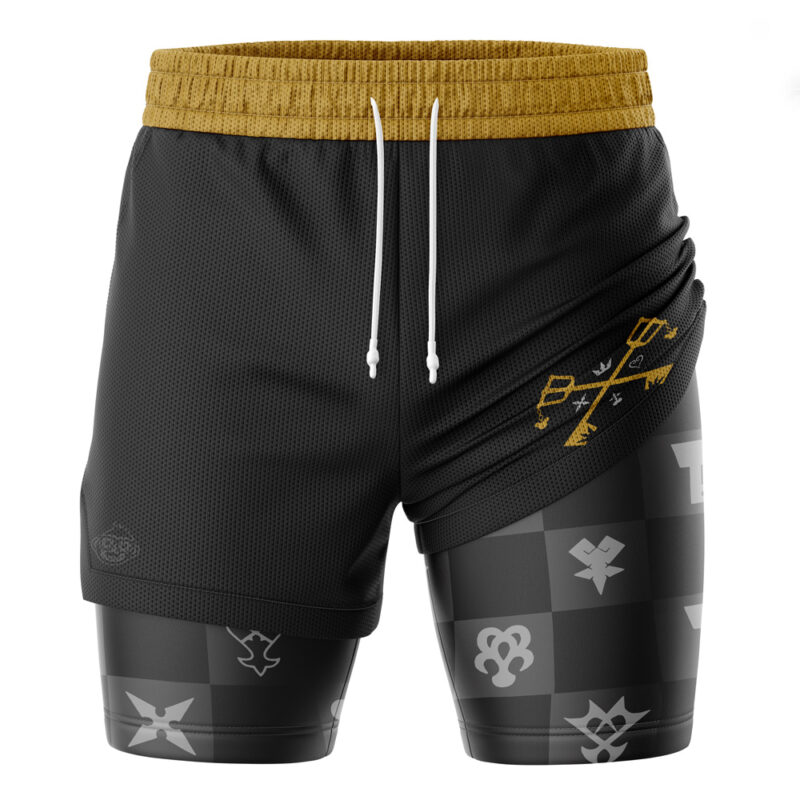 Magic Pattern Kingdom Hearts 2-in-1 Performance Shorts - Image 3