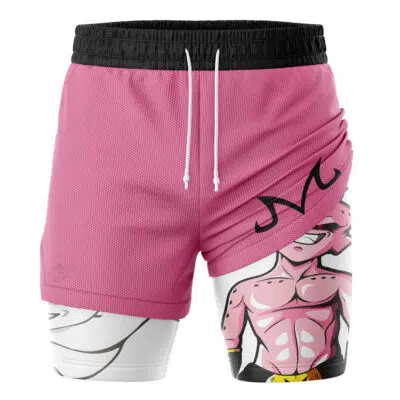 Majin Buu Kid Dragon Ball Z 2-in-1 Performance Shorts