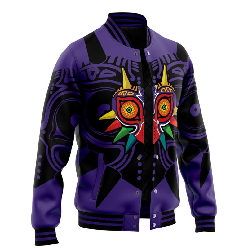 Majora's Mask The Legend of Zelda Varsity Jacket - Image 2