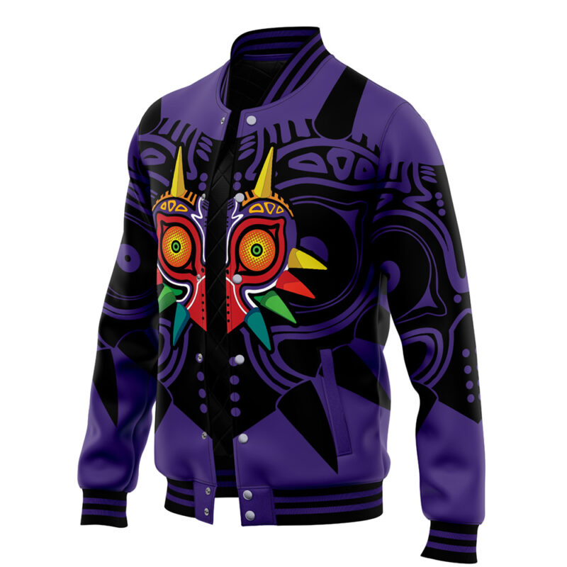Majora's Mask The Legend of Zelda Varsity Jacket - Image 3