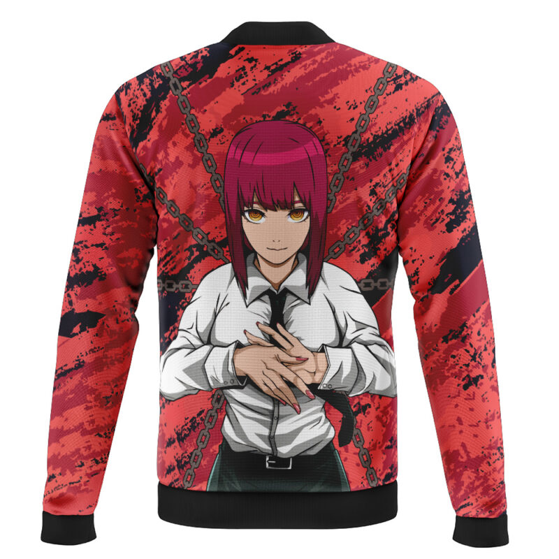 Makima Chainsaw Man Casual Bomber Jacket