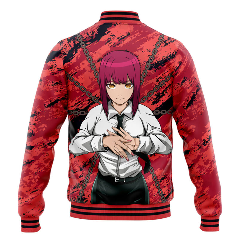 Makima Chainsaw Man Varsity Jacket