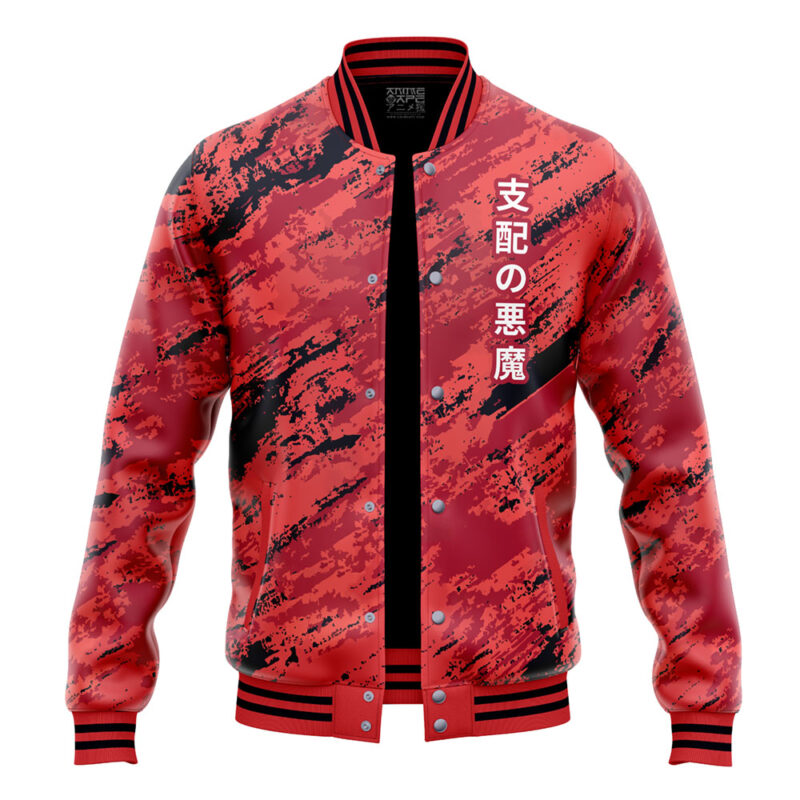 Makima Chainsaw Man Varsity Jacket - Image 4