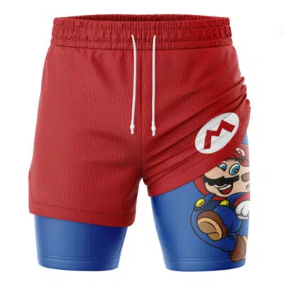 Mario Super Mario Bros 2-in-1 Performance Shorts