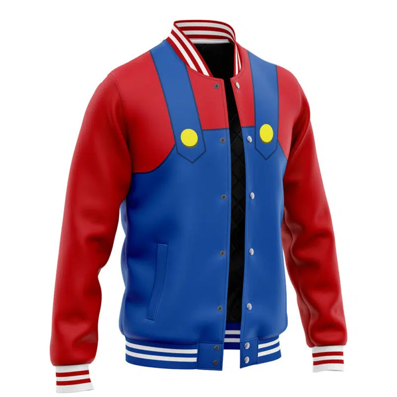 Mario Super Mario Bros Varsity Jacket - Image 2