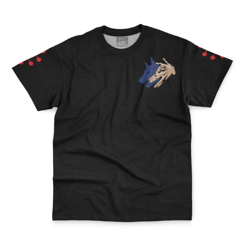 Megumi Fushiguro Divine Dog Jujutsu Kaisen Streetwear T-Shirt - Image 4