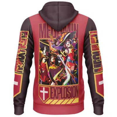 Megumin Konosuba Streetwear Lightweight Hoodie
