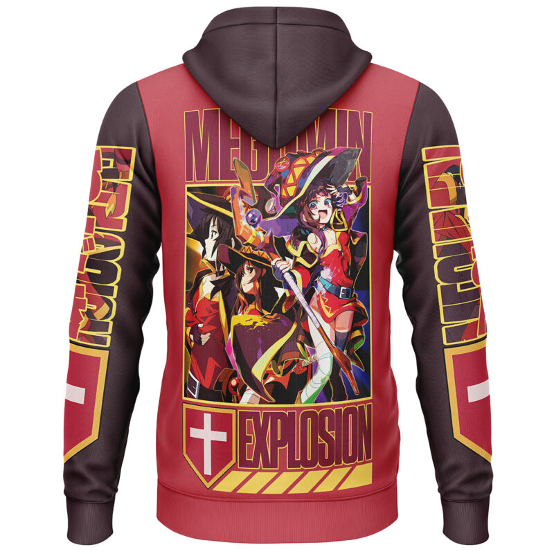 Megumin Konosuba Streetwear Lightweight Hoodie