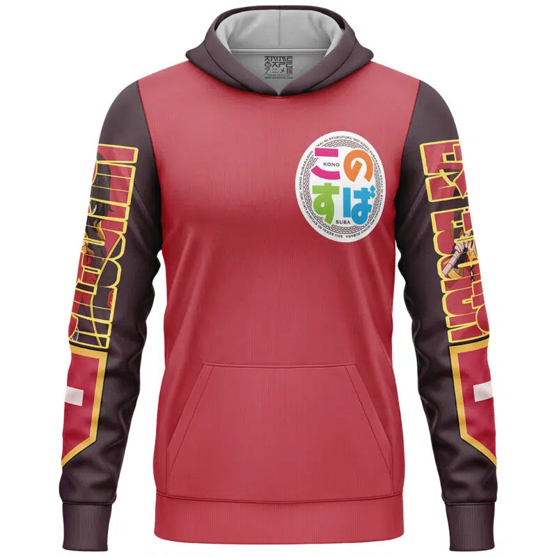 Megumin Konosuba Streetwear Lightweight Hoodie - Image 2