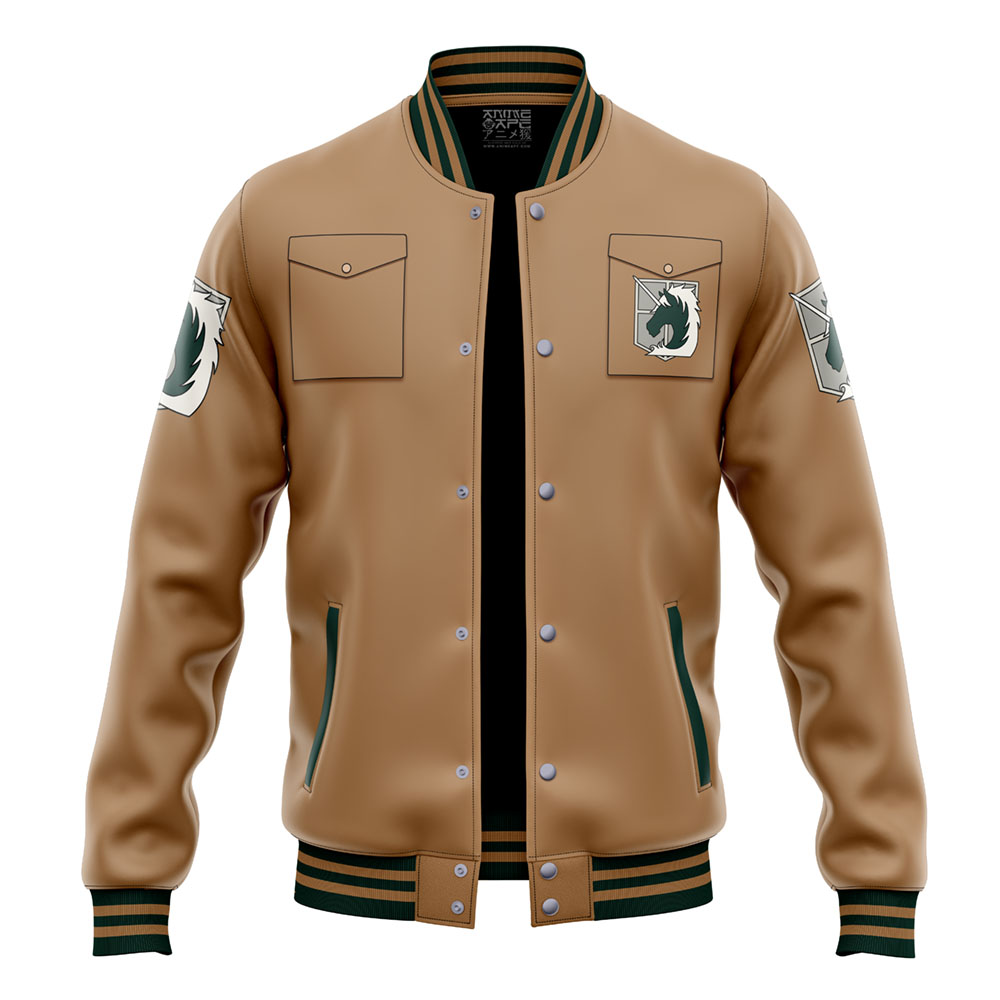 Military Police Attack on Titan Varsity Jacket | Anime Ape