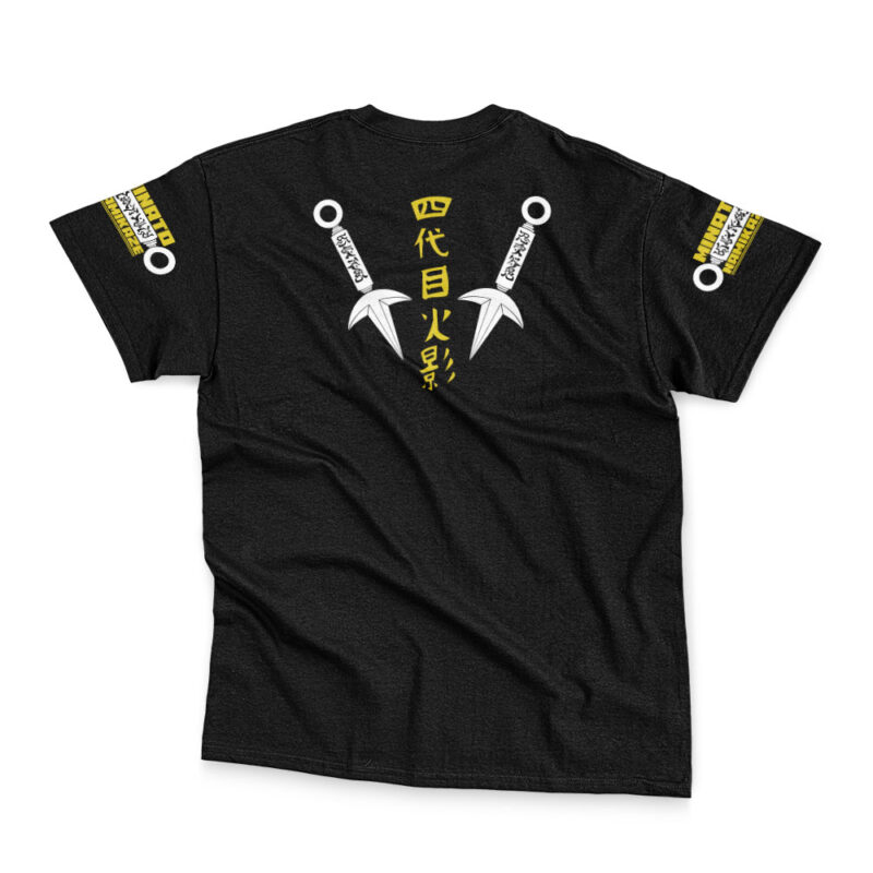 Minato Namikaze Yellow Flash Shippuden Streetwear T-Shirt - Image 4