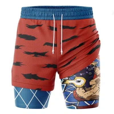Mista Guido Six Bullets JoJo's Bizarre Adventure 2-in-1 Performance Shorts