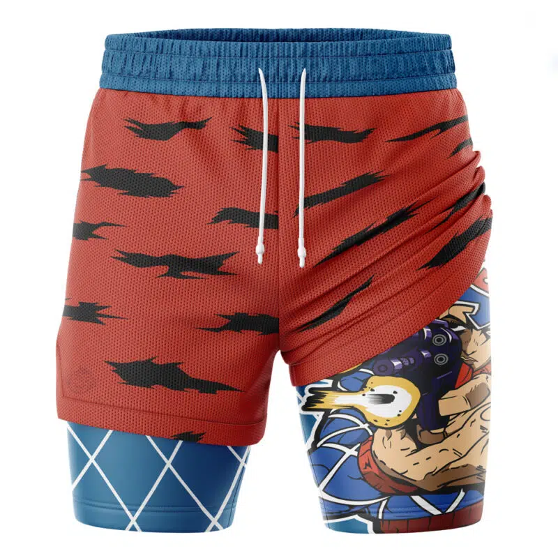 Mista Guido Six Bullets JoJo's Bizarre Adventure 2-in-1 Performance Shorts