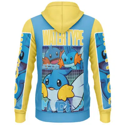 Mudkip Pokemon Streetwear Lightweight Hoodie