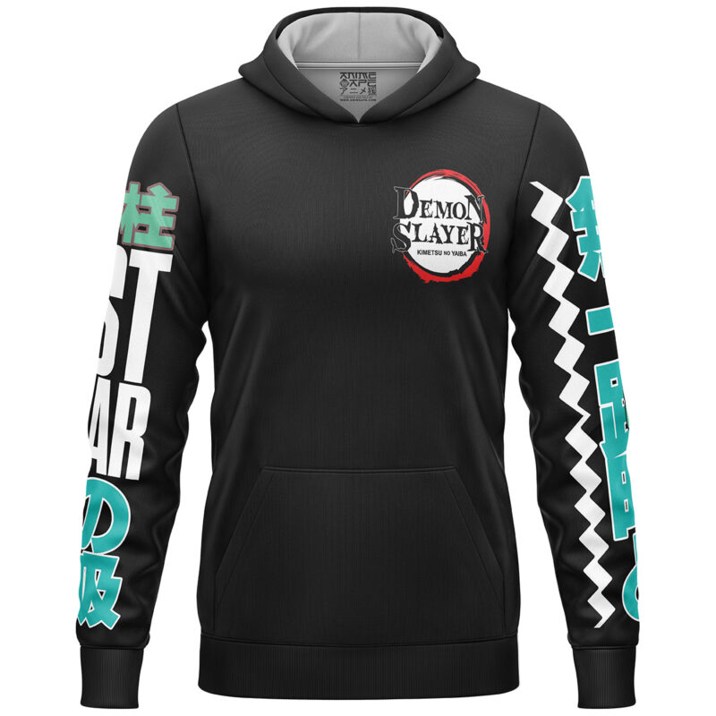 Muichiro Tokito V2 Demon Slayer Streetwear Lightweight Hoodie - Image 2