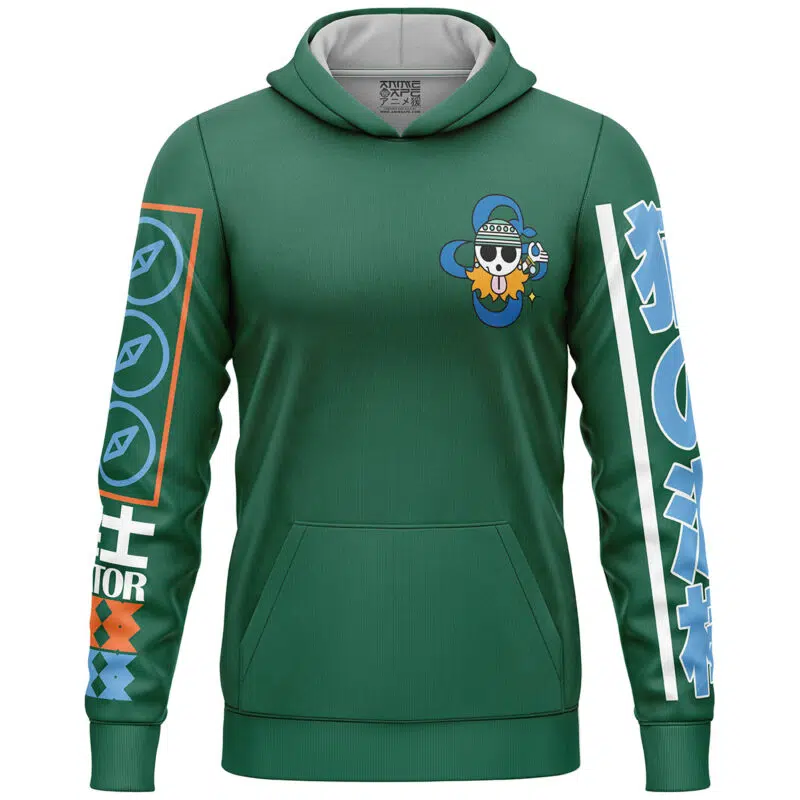 Nami One Piece Streetwear Lightweight Hoodie - Image 2