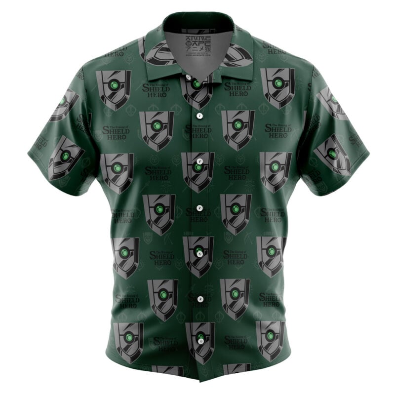 Naofumi Iwatani The Rising of the Shield Hero Button Up Hawaiian Shirt