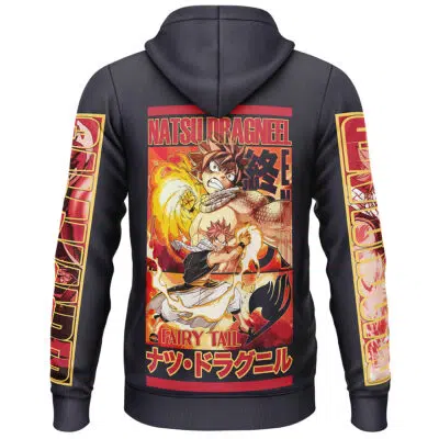 Natsu Dragneel Fairy Tail Streetwear Lightweight Hoodie