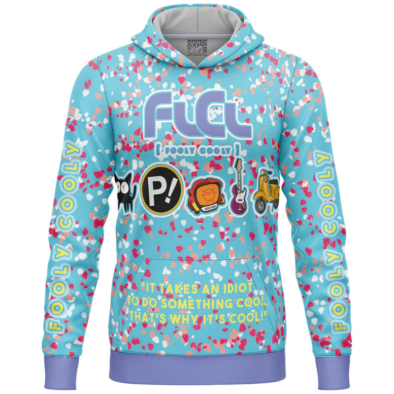 Neon Fooly Cooly Lightweight Hoodie - Image 2