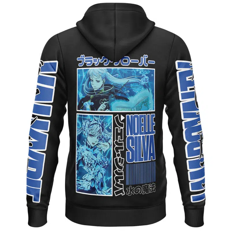 Noelle Silva Black Clover Streetwear Lightweight Hoodie