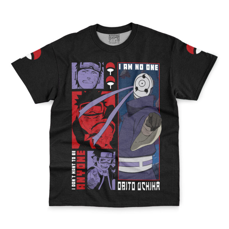 Obito Uchiha I Am Akatsuki Shippuden Streetwear T-Shirt - Image 2
