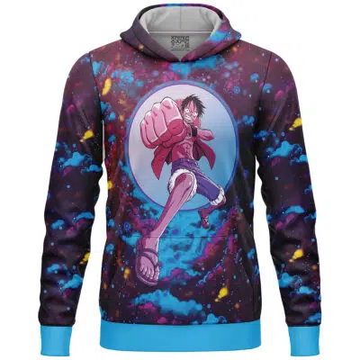 One Piece Lunar Ring Luffy Lightweight Hoodie