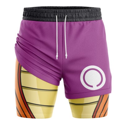 Orange Piccolo Dragon Ball Z 2-in-1 Performance Shorts