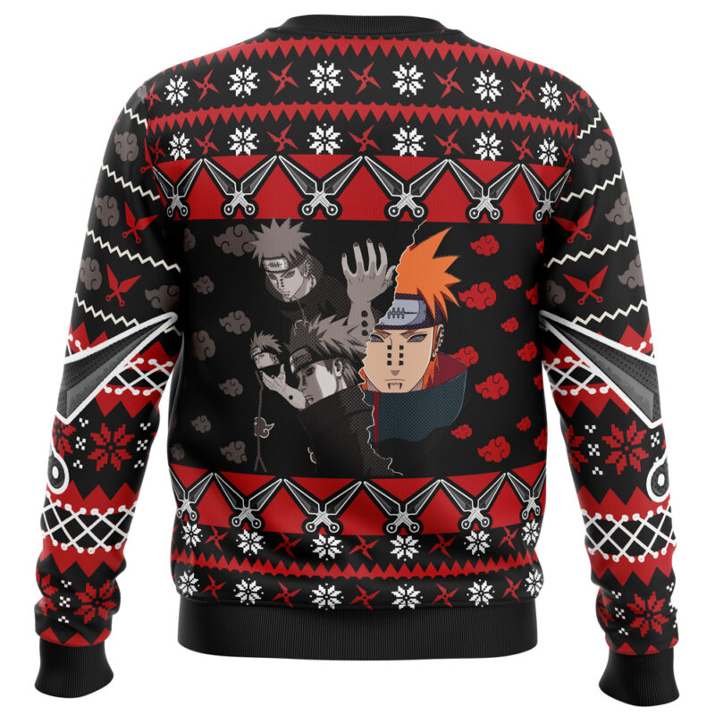 Pain Nagato Shippuden Christmas Sweater - Image 2