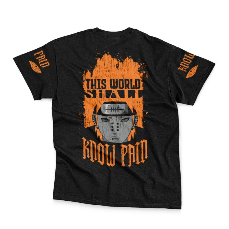 Pain This World Shippuden Streetwear T-Shirt - Image 2