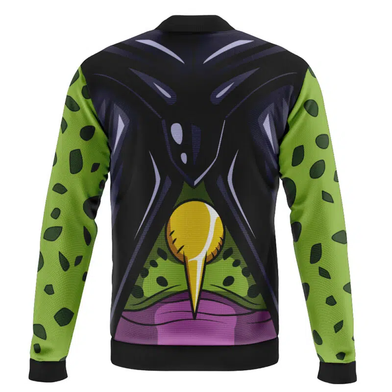 Perfect Cell DBZ Casual Bomber Jacket - Image 2