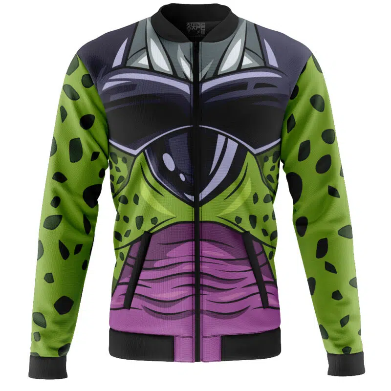 Perfect Cell DBZ Casual Bomber Jacket