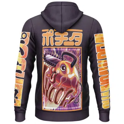 Pochita Chainsaw Man Streetwear_Lightweight Hoodie