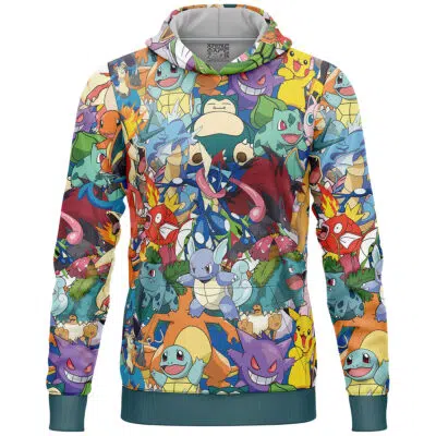 Pocket Monsters Pokemon Lightweight Hoodie