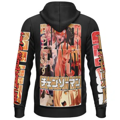 Power Chainsaw Man Streetwear Lightweight Hoodie
