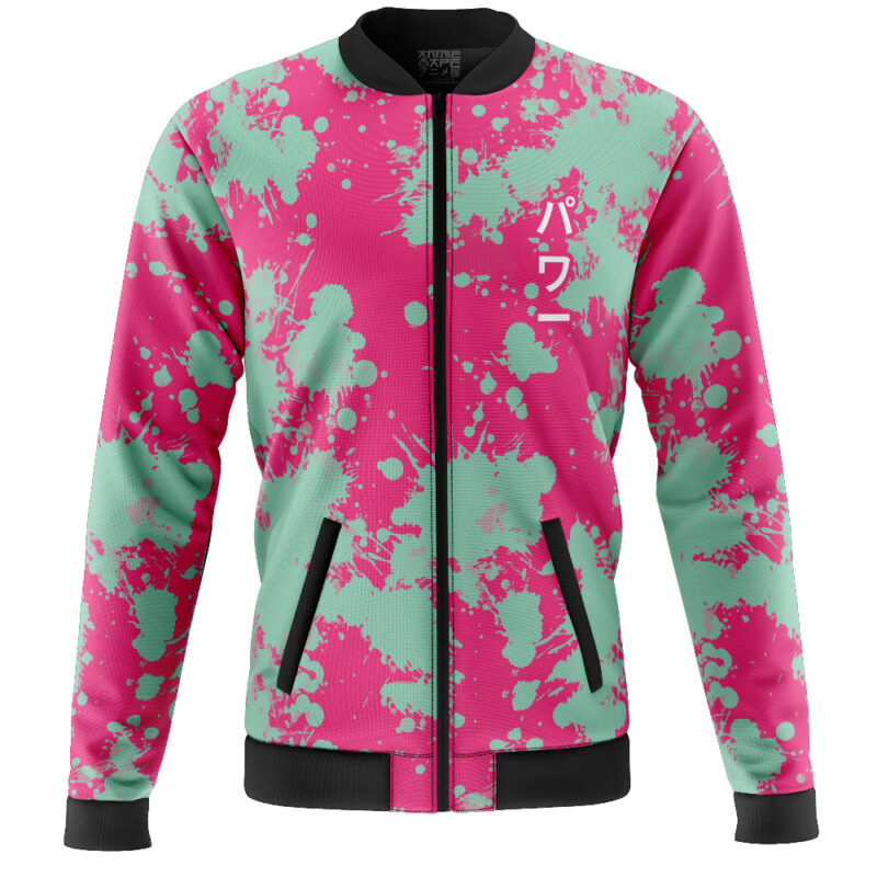 Power Chainsaw Man Casual Bomber Jacket - Image 2