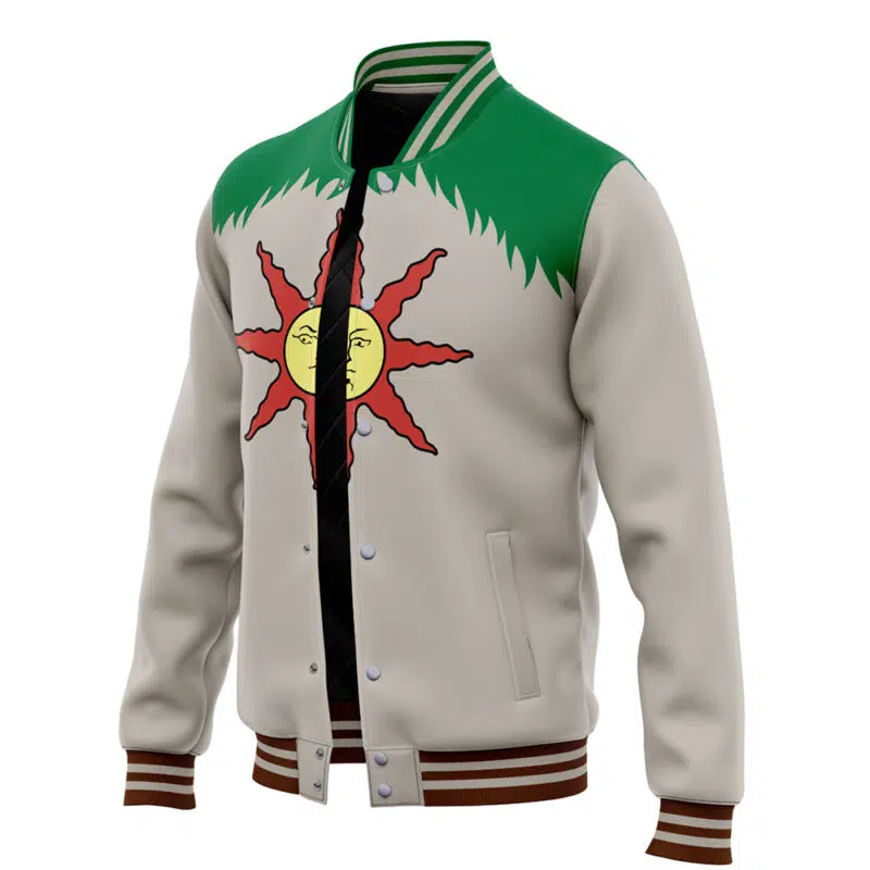Praise the Sun Dark Souls Varsity Jacket - Image 3