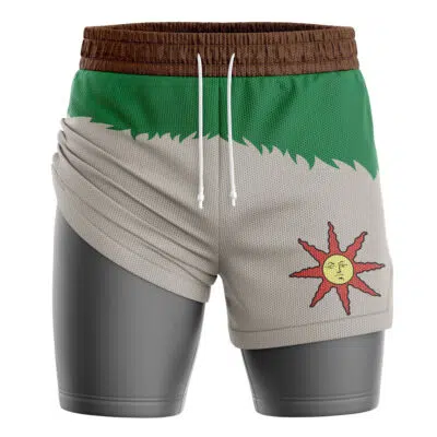 Praise the Sun V2 Dark Souls Demon Slayer 2-in-1 Performance Shorts