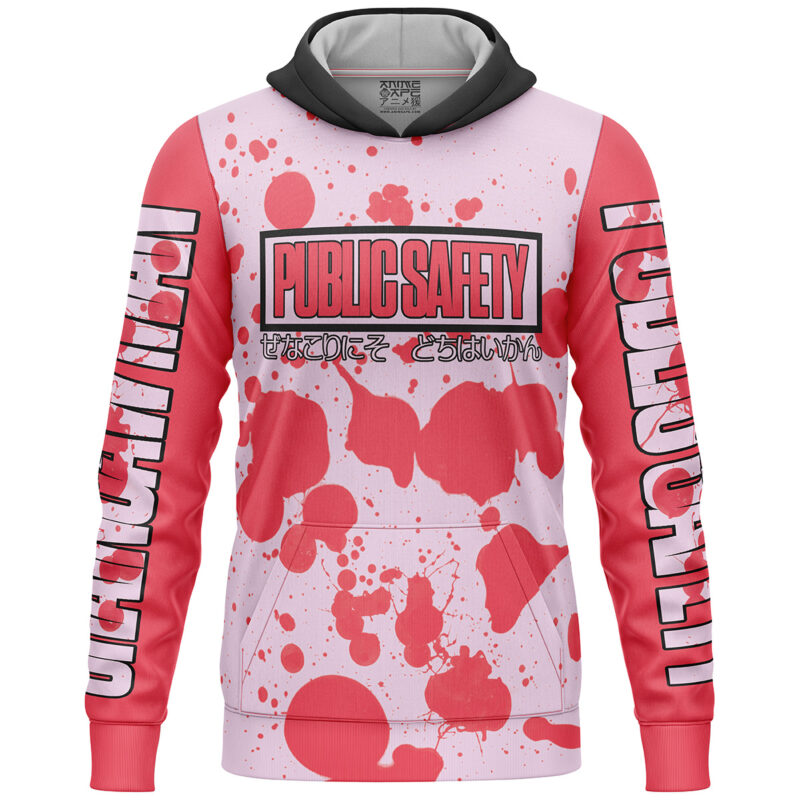 Public Safety Chainsaw Man Streetwear Lightweight Hoodie - Image 2