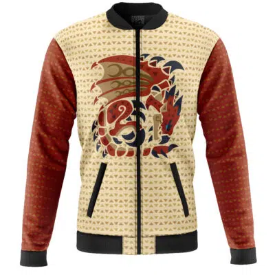 Rathalos Monster Hunter Casual Bomber Jacket